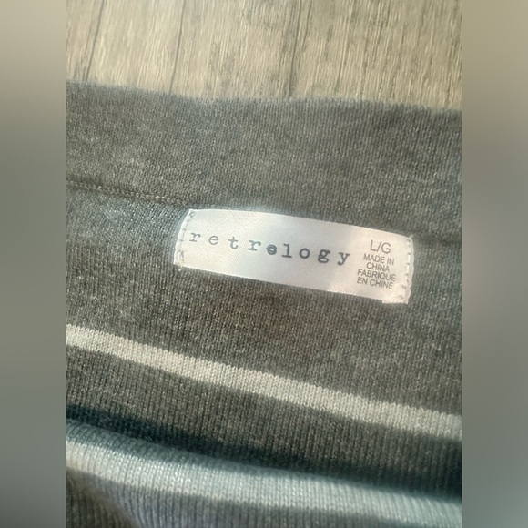 Retrology Gray Midi Pencil Skirt Size Large - Picture 3 of 7